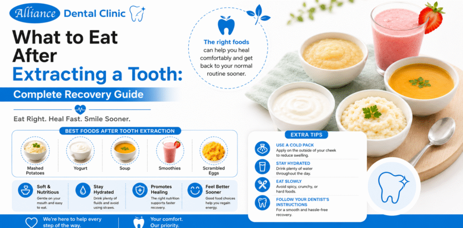 What to Eat After Extracting a Tooth: Complete Recovery Guide for Faster Healing