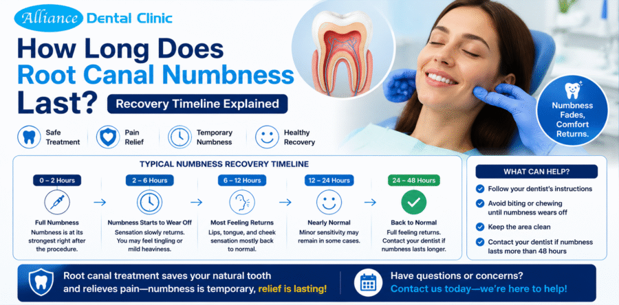 How Long Does Root Canal Numbness Last? Recovery Timeline Explained